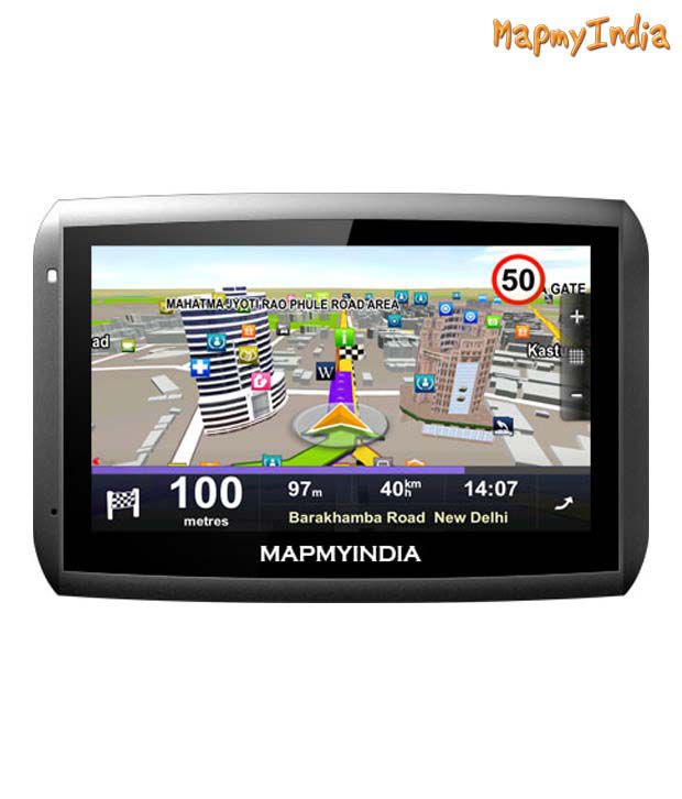 MapmyIndia - Zx250 - 5'' Touchscreen (With Latest 9.0 Version Maps)