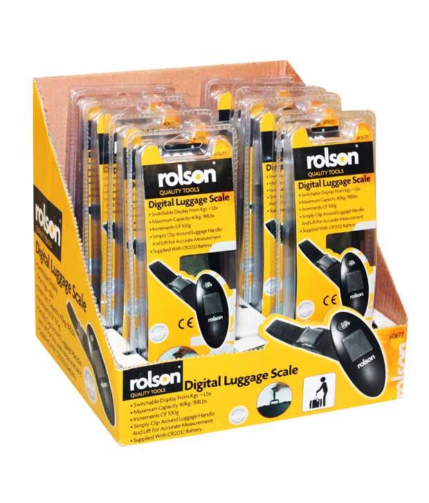 Rolson Digital Luggage Scale Buy Rolson Digital Luggage Scale Online