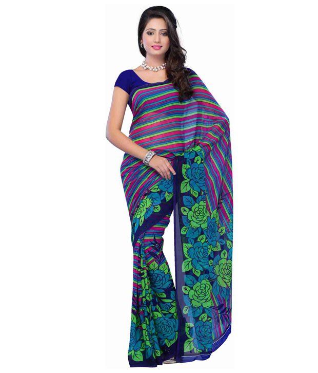 dani chiffon saree