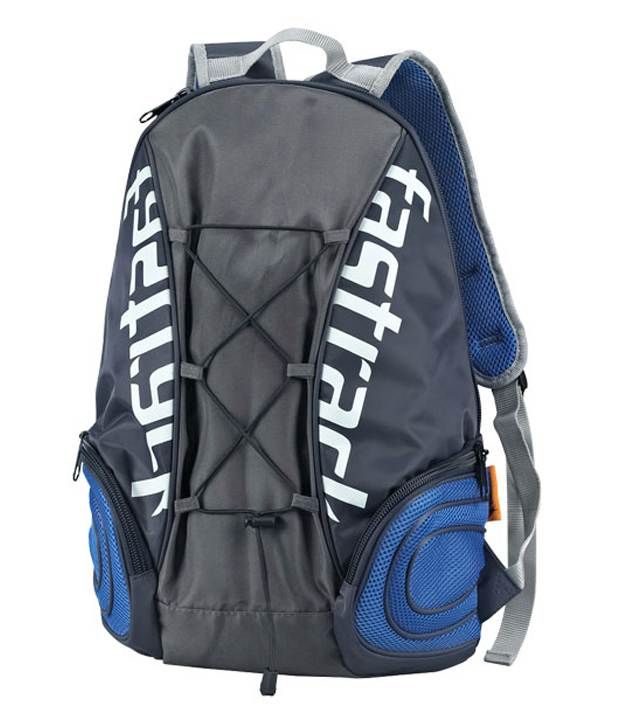 fastrack blue backpack