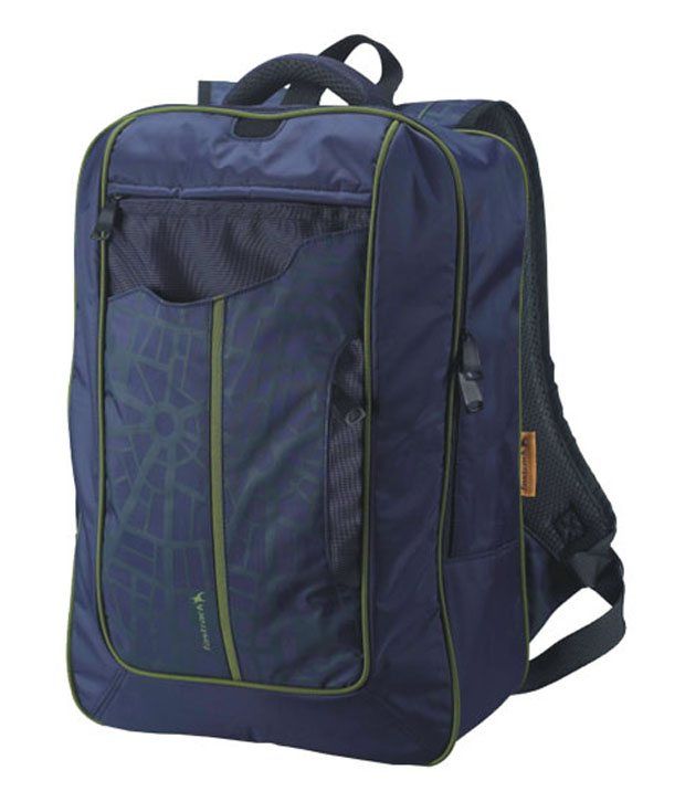 fastrack blue backpack
