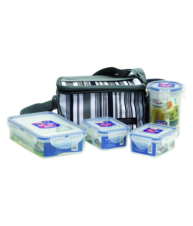 lock & lock lunch bag set