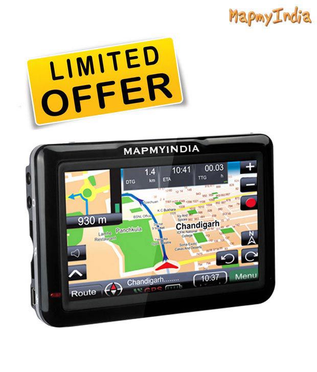 MapmyIndia - Vx240 - 4.3'' Touchscreen (Reverse Camera worth Rs 2,490 Free)