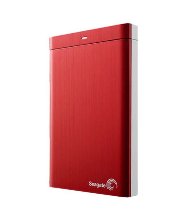Seagate Backup Plus 1 TB Hard Disk (Red)