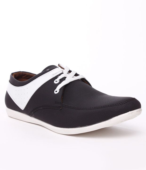 Shoe Island Black Boat Style Shoes Price in India- Buy Shoe Island ...