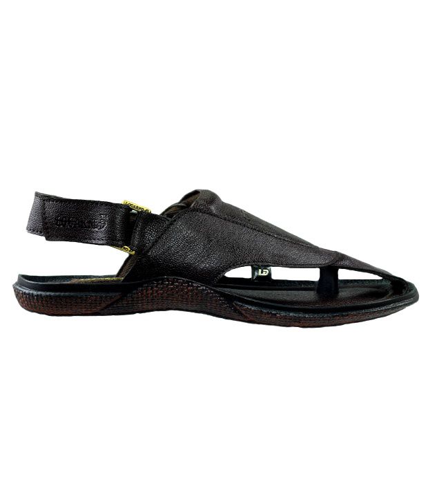 Dziner Pathani Men's Sandal Brown - Buy Dziner Pathani Men's Sandal ...