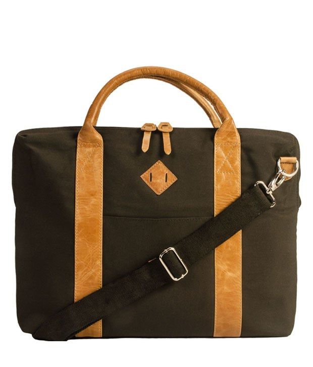 Srota Green Laptop Bag Buy Srota Green Laptop Bag Online at Low Price