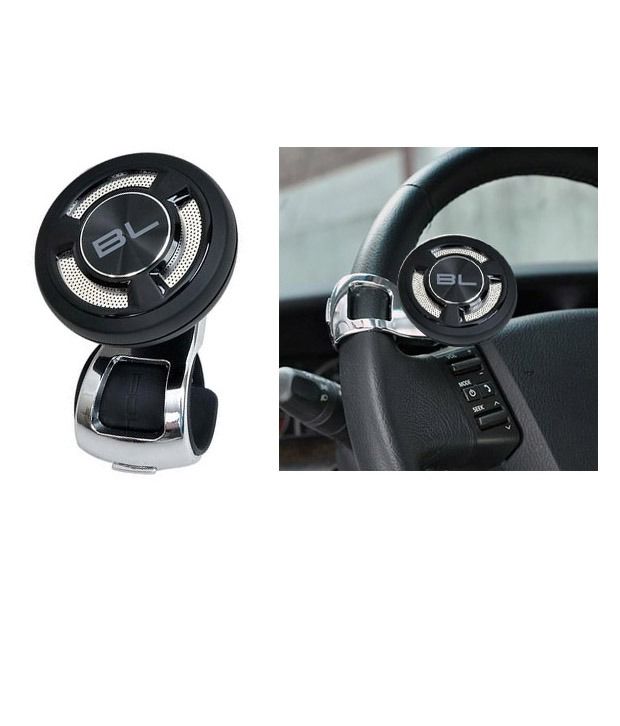 Black Label Car Steering Wheel Power Holder Knob SpinnerBlack Buy Black Label Car Steering