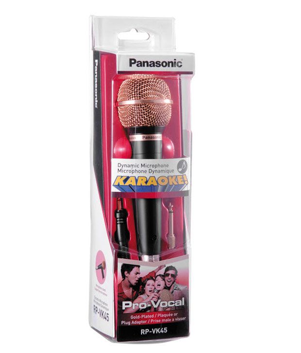 Buy Panasonic Karaoke Microphone ideal for Laptops or TVsRP-VK45E-K