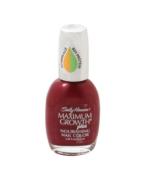 Sally Hansen Maximum Growth Plus Nail Color Ruby Clarity 13.3ml Buy
