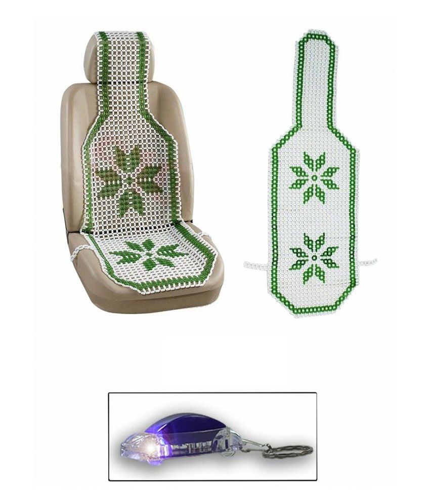 Speedwav - Car Marble Bead Seat Acupressure Design - Green Colour ... Speedwav - Car Marble Bead Seat Acupressure Design - Green Colour ...