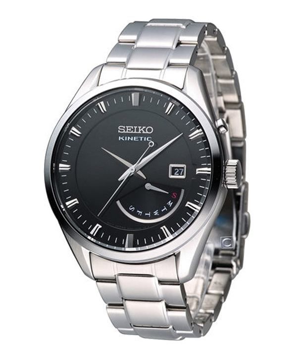 SEIKO Kinetic SRN045P1 Men's Watches Price in India: Buy SEIKO Kinetic ...