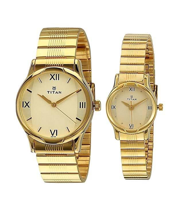 Titan Bandhan NE15802490YM02 Men's Watches Price in India: Buy Titan ...