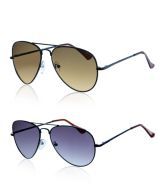 Just Colours - Brown Pilot Sunglasses ( )