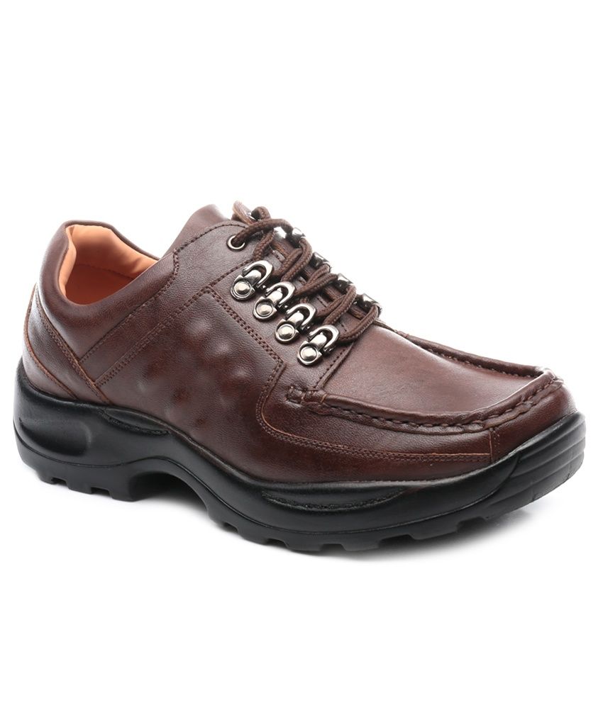 action brown casual shoes