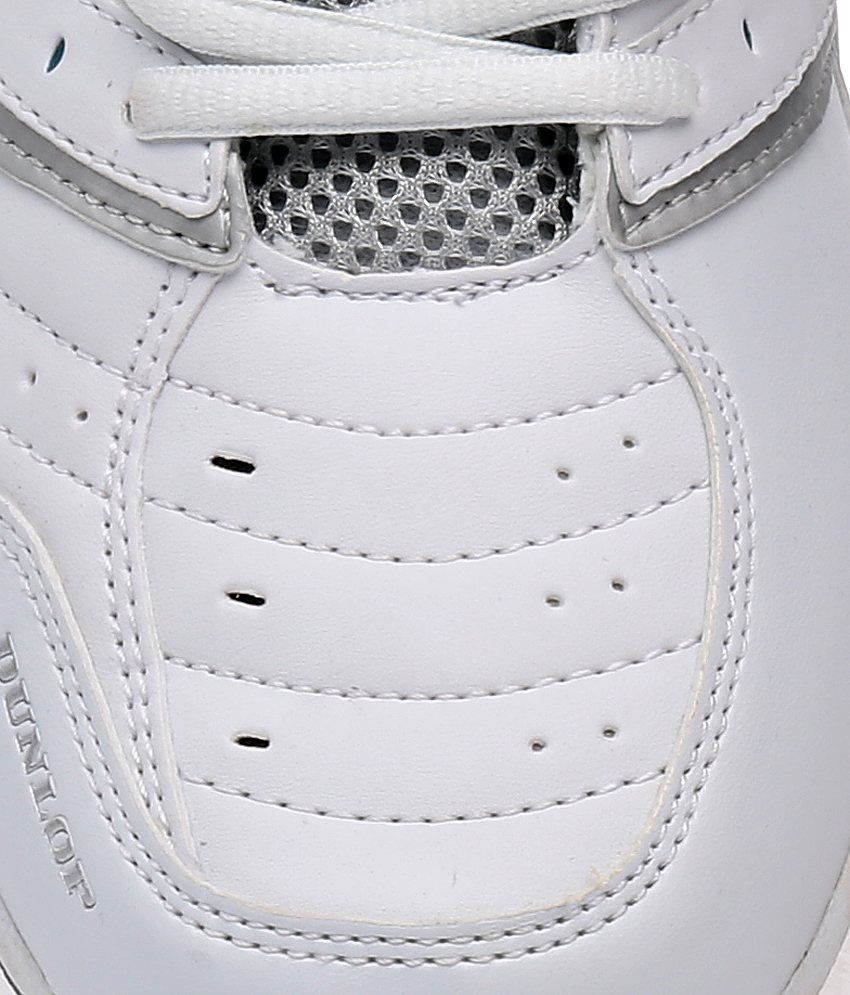 dunlop white canvas shoes