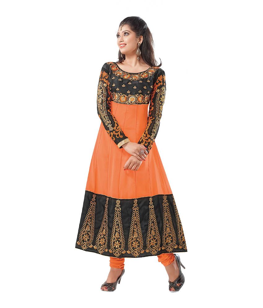 Sudhas Faux Embroidered Dress Material Buy Sudhas Faux