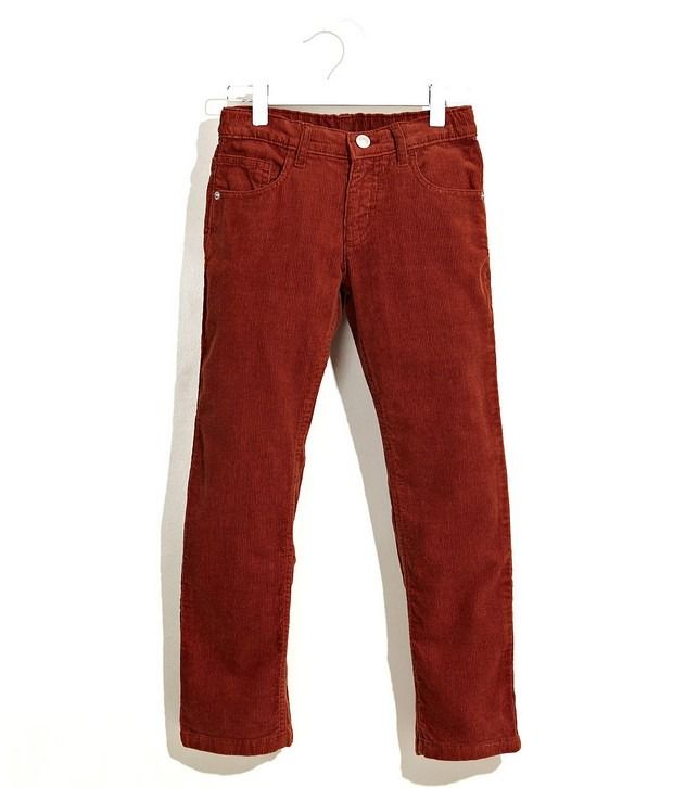 boys red corduroy pants