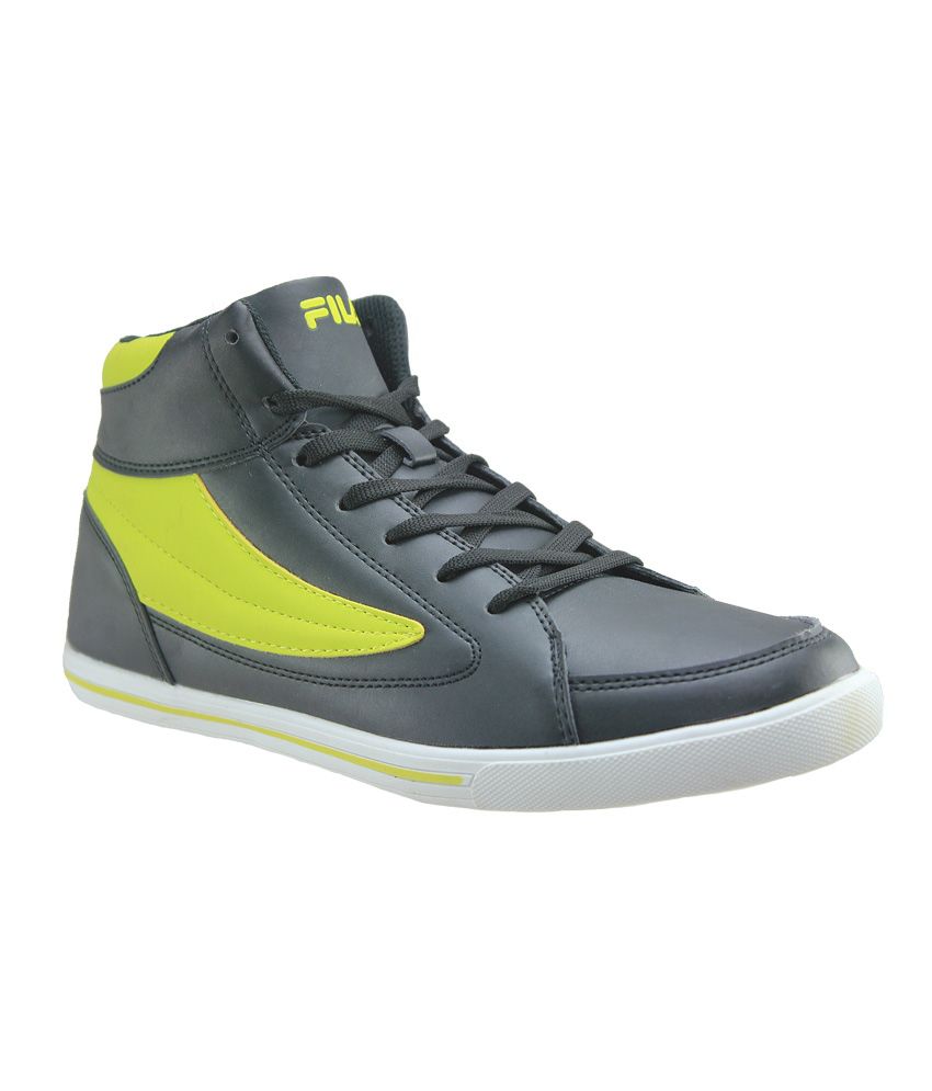 Fila Black Sneaker Shoes - Buy Fila Black Sneaker Shoes Online at Best ...
