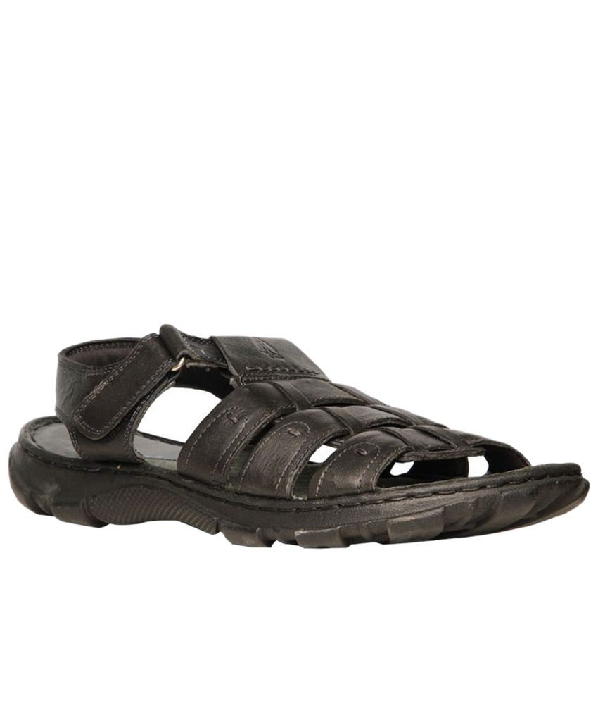 Hush Puppies Black Sandals Price in India- Buy Hush Puppies Black