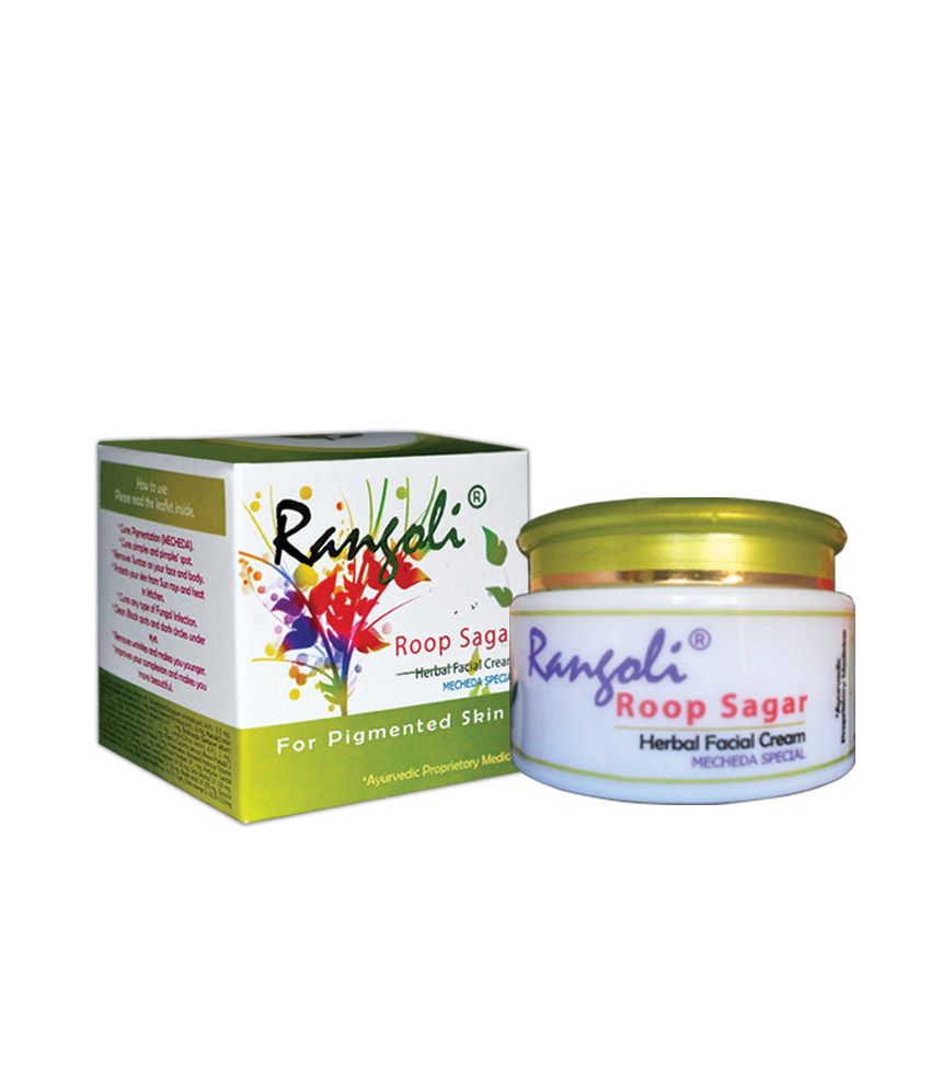 Rangoli Roop Sagar Mecheda Cream + Rangoli Herbal Face Wash + Rangoli