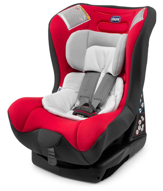 Chicco Eletta Red Color Baby Car Seat, Red Baby Car Seat