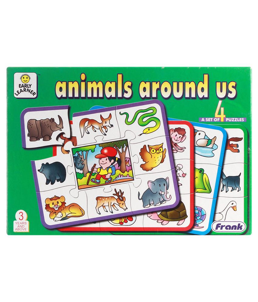Frank Animals Around us Puzzles - Buy Frank Animals Around us Puzzles  Online at Low Price - Snapdeal
