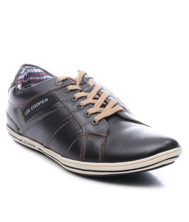 Lee Cooper Brown Sneaker Price in India- Buy Lee Cooper Brown Sneaker ...