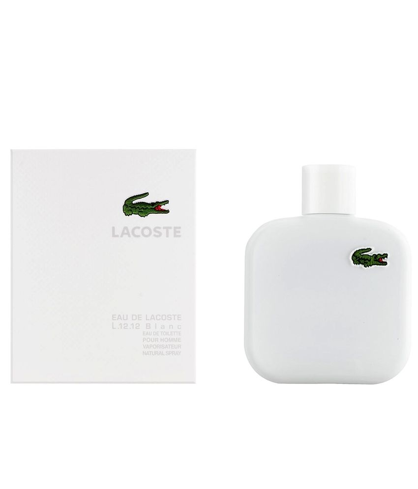 Lacoste Eau De Lacoste L.12.12 White Edt. Men 100 ml: Buy Online at ...