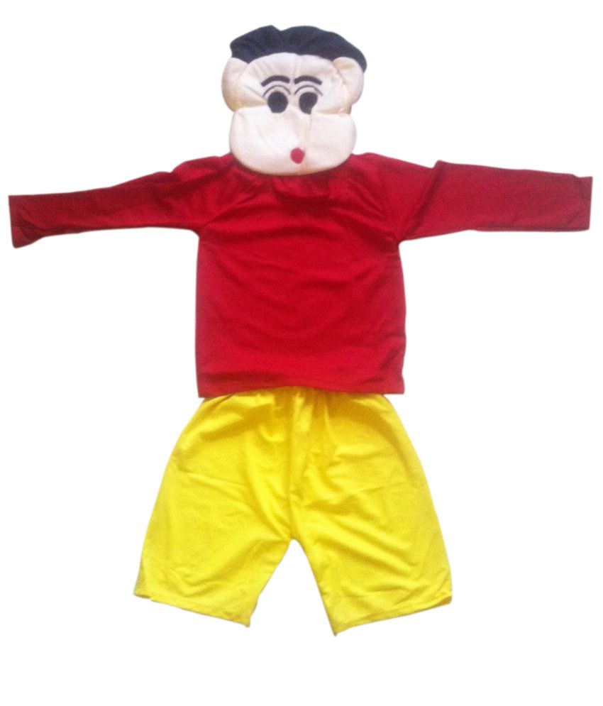 Shin Chan Cartoon Character Fancy Costume for Kids - Buy Shin Chan Cartoon  Character Fancy Costume for Kids Online at Low Price - Snapdeal