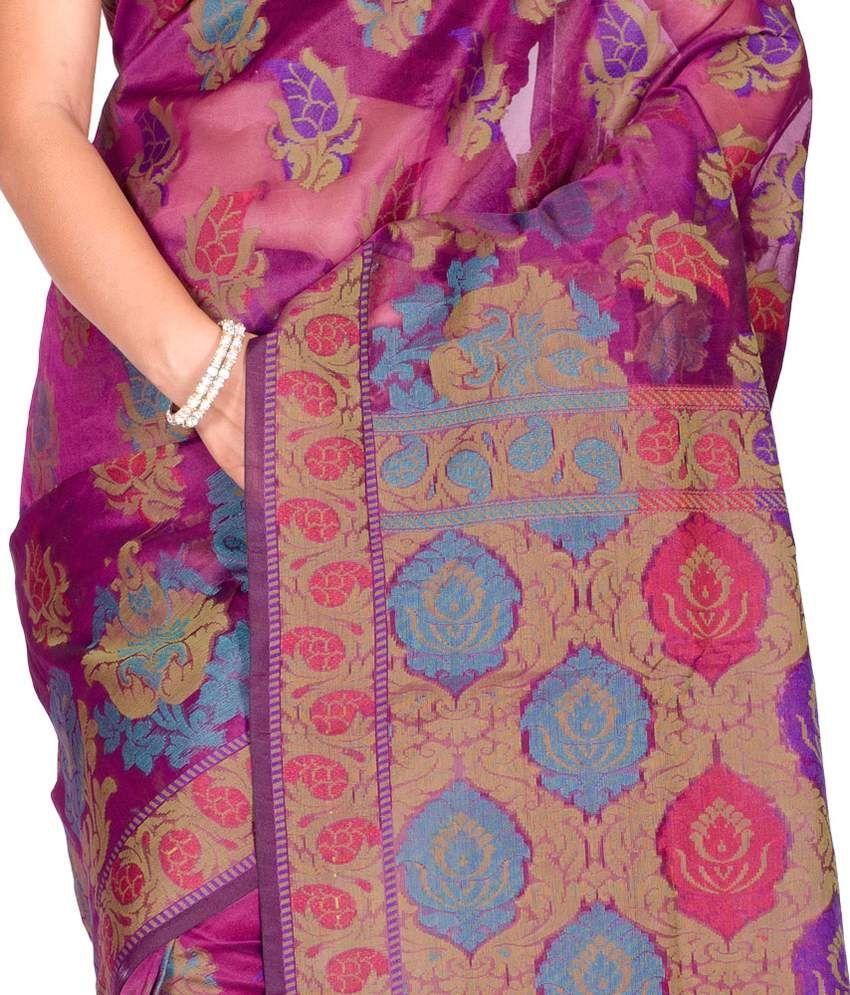 Banarasi cotton saree flipkart Clearance