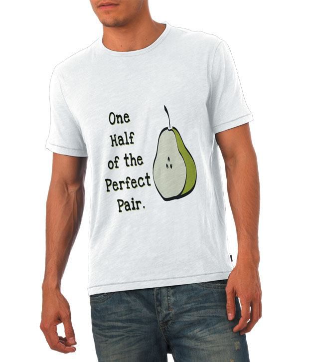 Buy Better half of Perfect Pair Couple T Shirts Online at Best Prices ...