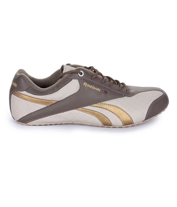 reebok beige shoes