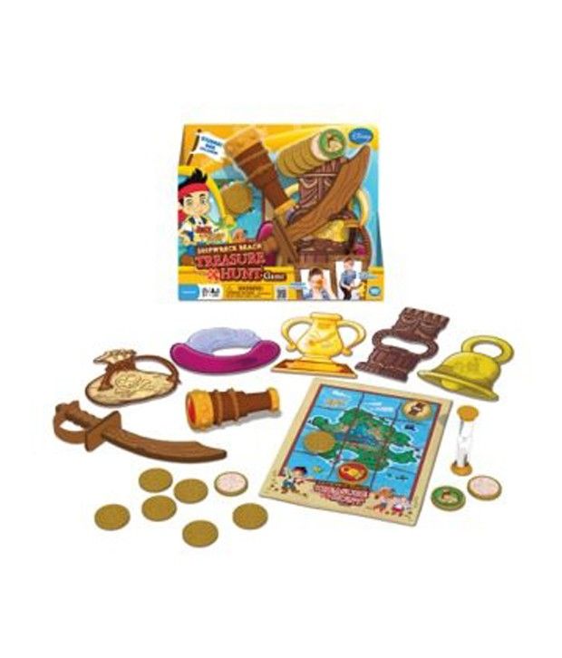 Disney Jake and The Neverland Pirates - Treasure Hunt Board Game ...