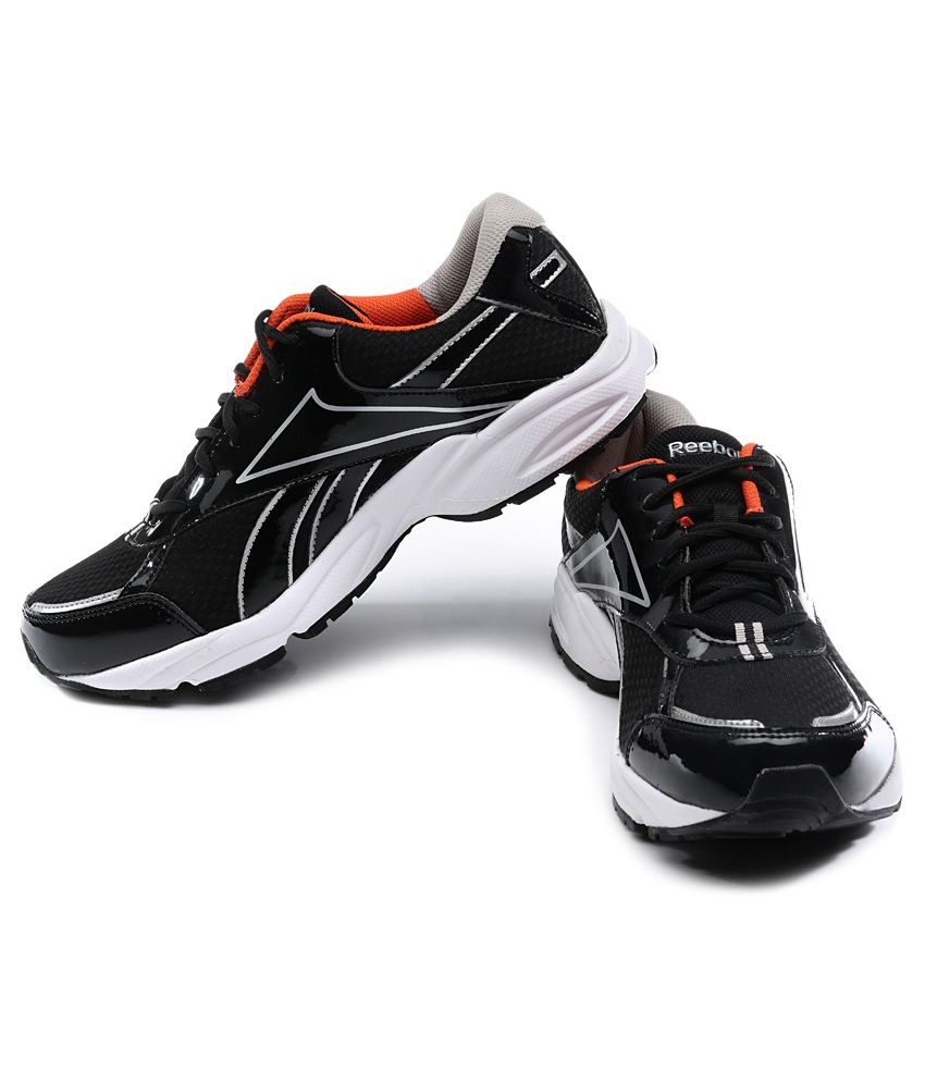  Reebok  Luxor Lp Black  Running Shoes  Art RBV61197BLKSIL 