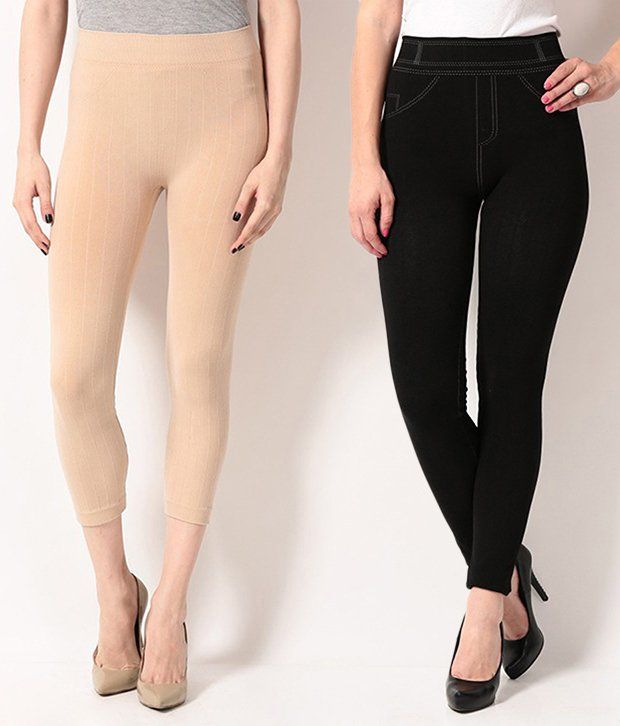 snapdeal jeggings combo