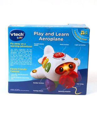 vtech baby play and learn aeroplane