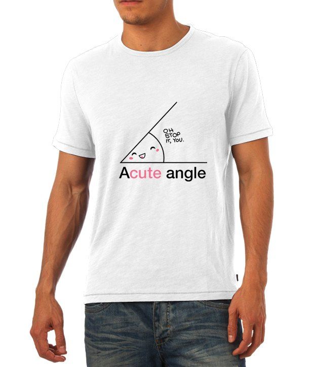 two angle t shirt