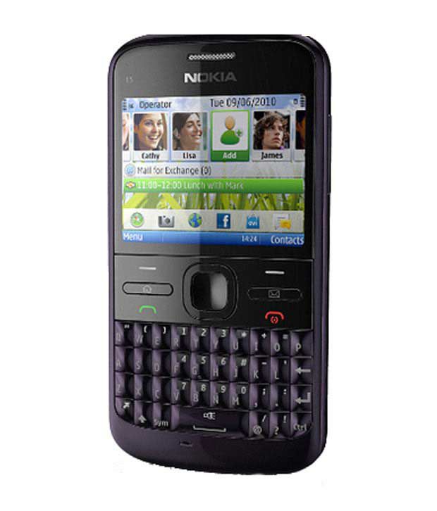 Nokia E5 Amethyst Mobile Phones Online at Low Prices 
