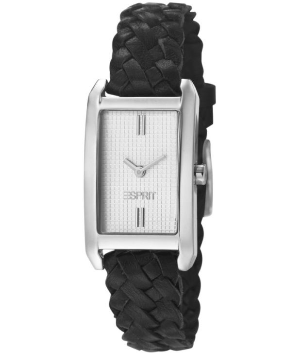 Esprit Weaves Black Es106032002 Women'S Watch Price in India Buy