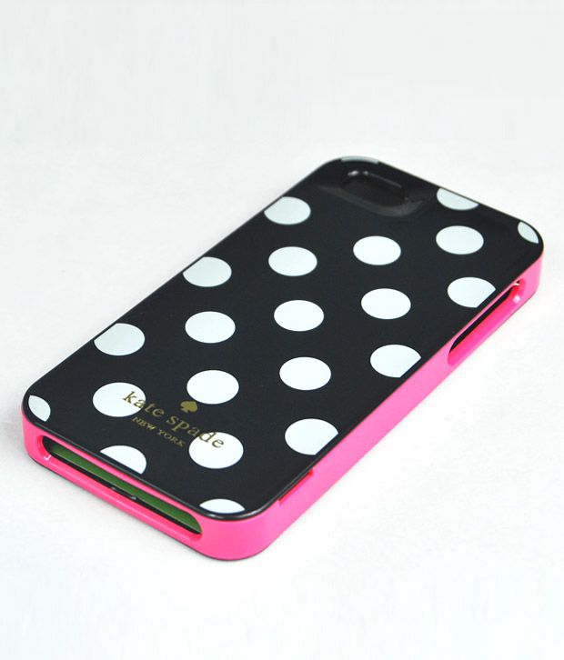 Kate Spade Designer Back Case for iPhone 5 Polka Dots Black - Plain Back  Covers Online at Low Prices | Snapdeal India
