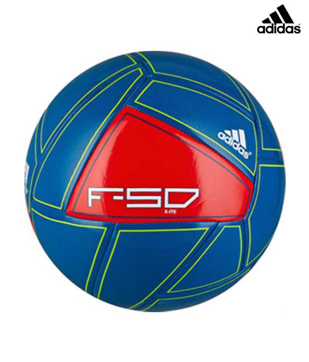 Adidas F50 X-ITE Football (Size 5)-Free KeyChain: Buy Online at Best Price  on Snapdeal