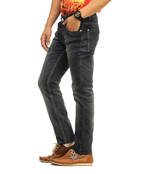 Gesture Blue Regular Fit Jeans - Buy 