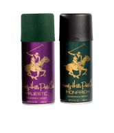 Beverly Hills Polo Club Combo of 2 Deodorants - Monarch & Majestic Men (2X150 ml)