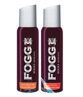 Fogg Adventure & Status Men pack of 2 water based deodorant - 1000 sprays guaranteed -150ml each