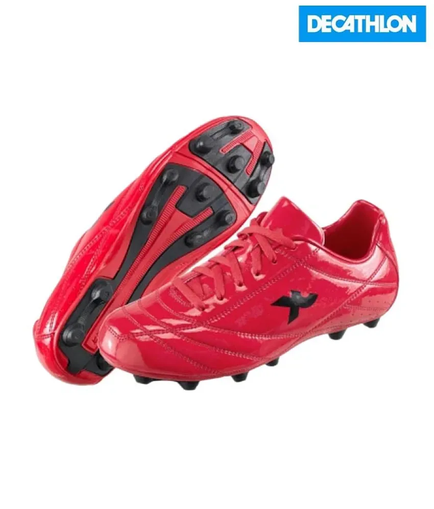 Kipsta football clearance shoes red