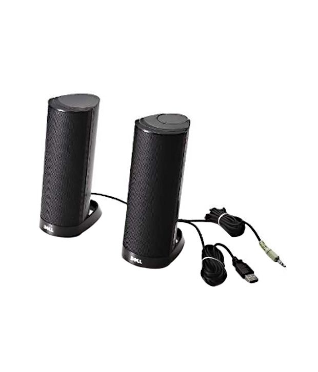 Buy Dell AX210 2.0 Speakers powered with USB - Black Online at Best ...