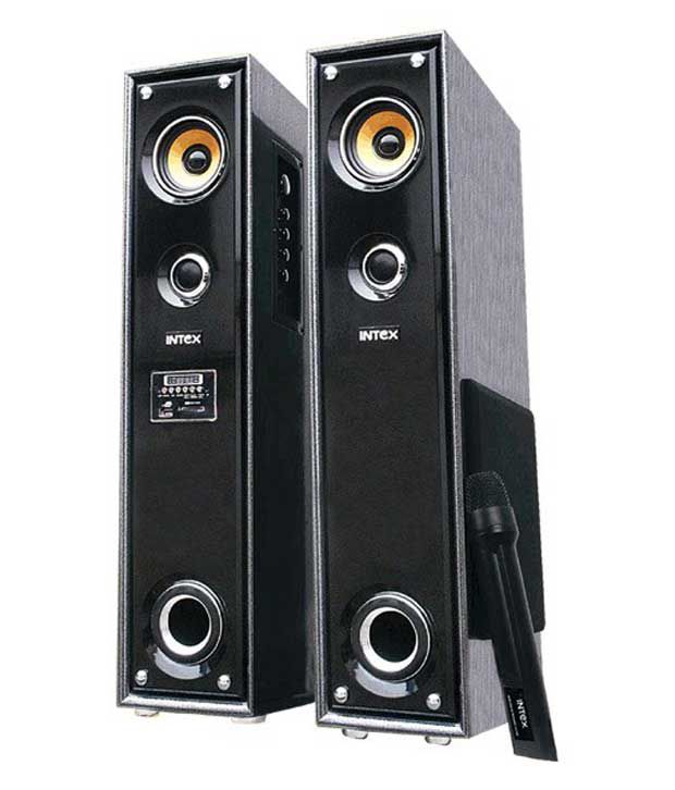 Buy Intex IT-10500 B FM & USB Tower Speaker Online at Best Price in