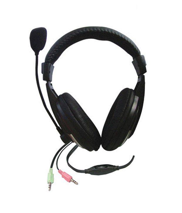     			Zebronics 100 hmv Over Ear Headset with Mic Black