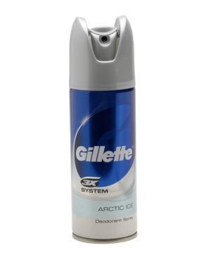 Дезодорант Gillette 3x System Arctic Ice спрей 150мл (3014260261436)